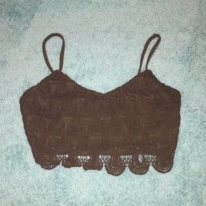 Charlotte Russ cropped tank top